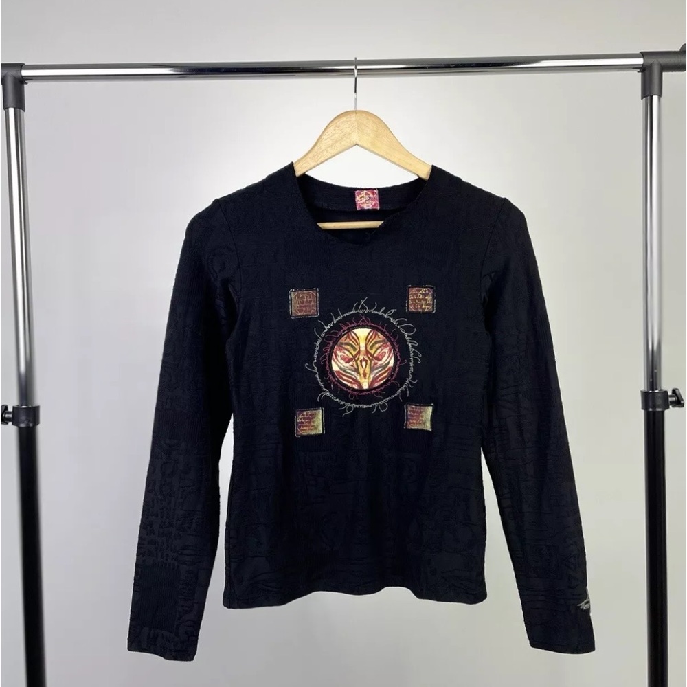 Aventures Des Toiles JPG Style  Long Sleeve Top size 36 / Small